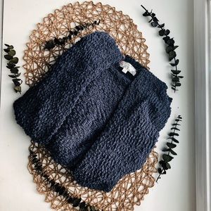 Navy Cardigan Sweater